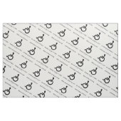 Behindert deine Einstellung dich im Leben? Spaß Stoff (Fat Quarter (45,7 x 55,9 cm))