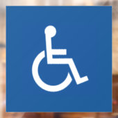 behindert fensteraufkleber (Blatt 2)