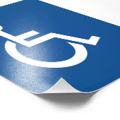 behindert fotodruck (Ecke)