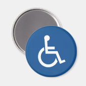 behindert magnet (Vorderseite/Rückseite)