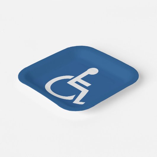 behindert pappteller (Gewinkelt)