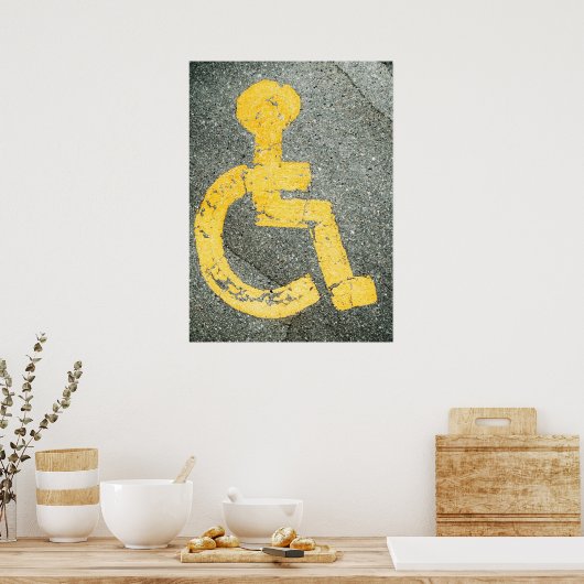 behindert poster (Küche)