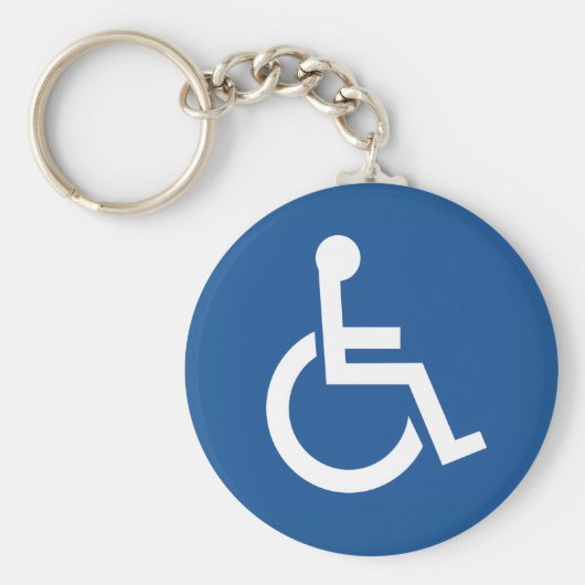 behindert schlüsselanhänger (Vorne)