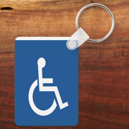 behindert schlüsselanhänger (Rückseite)