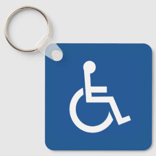 behindert schlüsselanhänger