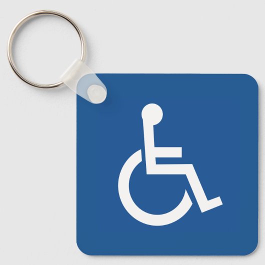 behindert schlüsselanhänger (Vorderseite)