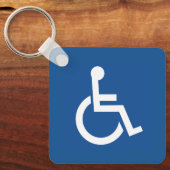 behindert schlüsselanhänger (Vorderseite)