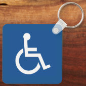 behindert schlüsselanhänger (Rückseite)