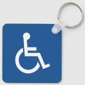 behindert schlüsselanhänger (Rückseite)