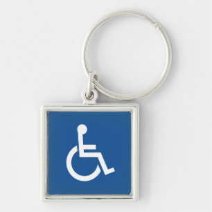 behindert schlüsselanhänger