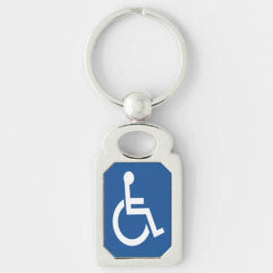 behindert schlüsselanhänger