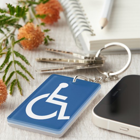 behindert schlüsselanhänger (Vorderseite rechts)