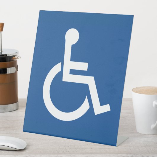 behindert sockelschild (In Situ)