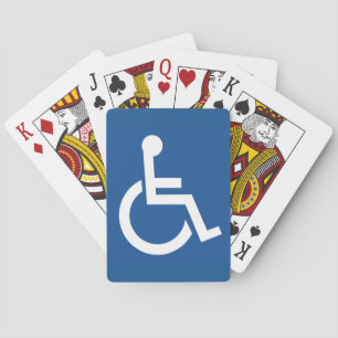 behindert spielkarten