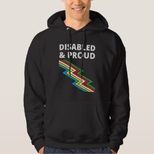 Behinderte und stolz Behindertenstolz Hoodie