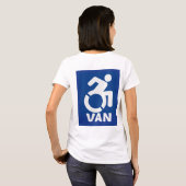 Behinderte Van Modern T-Shirt (Schwarz voll)