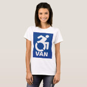 Behinderte Van Modern T-Shirt (Vorne ganz)