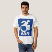 Behinderte Van Modern T-Shirt (Vorne ganz)