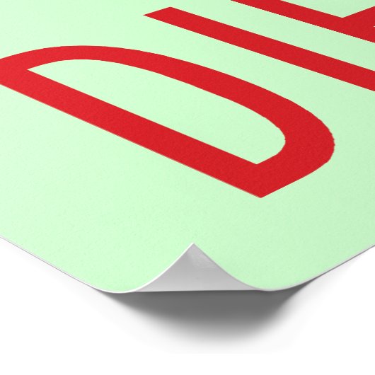 Behindertenbewusstsein Poster (Ecke)