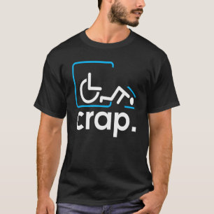 Behindertengerechte Rollstuhlfahrer Sensibilisieru T-Shirt