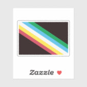 Behindertenstolz Aufkleber (Blatt)