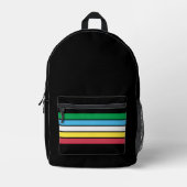 Behindertenstolz Bedruckter Rucksack (Vorderseite)
