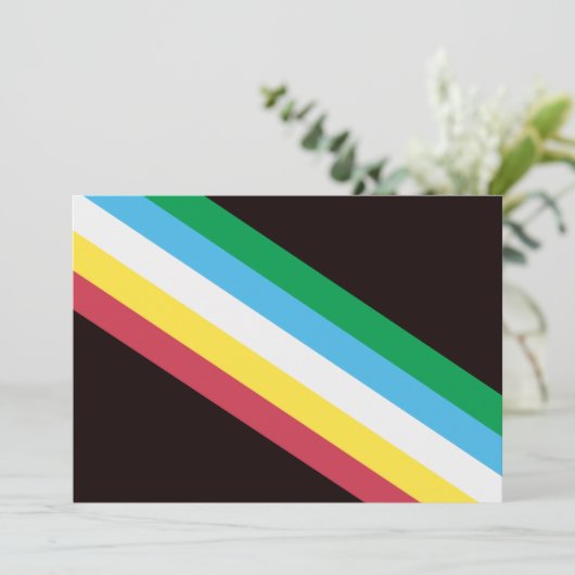 Behindertenstolz Einladung (Stehend Vorderseite)