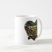Behindertenstolz-Monat 2026 Kaffeetasse (VorderseiteRechts)