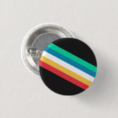 Behindertenstolz-Monats-Flagge Button (Vorne & Hinten)