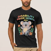 Behindertenstolz T-Shirt (Vorderseite)