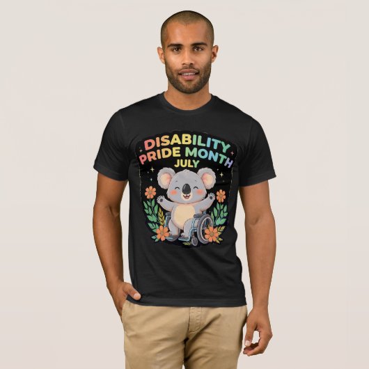 Behindertenstolz T-Shirt (Vorne ganz)