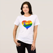 Behindertenstolz Tri-Blend Shirt (Vorderseite voll)