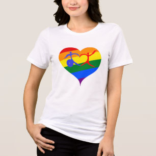 Behindertenstolz Tri-Blend Shirt