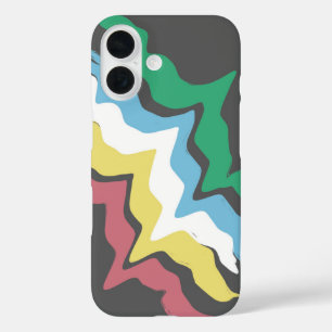 Behindertenstolzmonat Juli Awareness-Farben  iPhone 16 Hülle