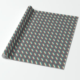Behindertenstolzmonat Juli Sensibilisierungsfarben Geschenkpapier