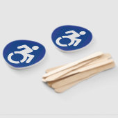 Behindertenzeichen Moderne Fächer (Non-assembled)