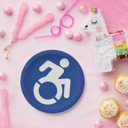 Behindertenzeichen Moderne Pappteller (Party)