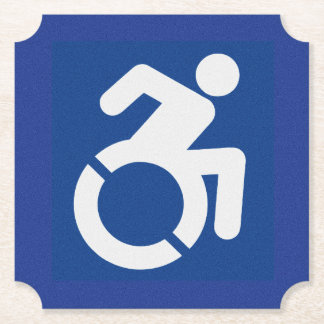 Behindertenzeichen Moderne Untersetzer