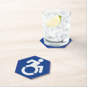 Behindertenzeichen Moderne Untersetzer (Vor Ort)