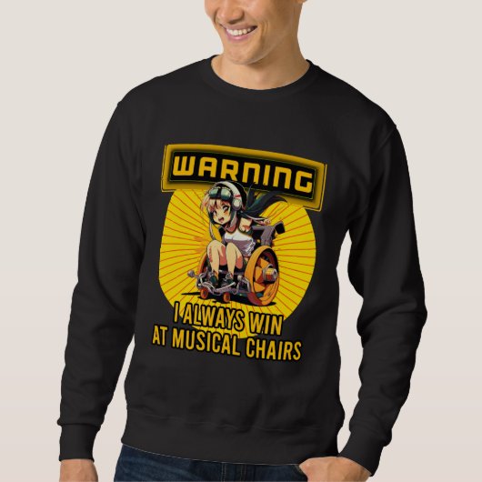 Behinderter Behinderter Amputierter Behinderter Ro Sweatshirt (Vorderseite)
