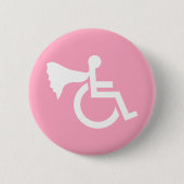 Behinderter Held Button (Vorderseite)