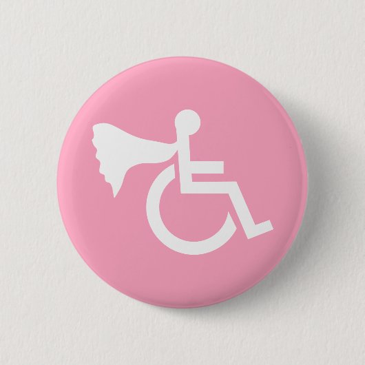 Behinderter Held Button (Vorderseite)