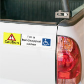 Behindertes Parker Autoaufkleber (Auf Lkw)