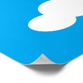 Behinderung Behalte mich nicht ab! Poster (Ecke)