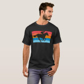 Behinderung der Pferdeausrüstung 5 Stripe Schritt T-Shirt (Vorne ganz)