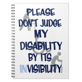 Behinderung/INSichtbarkeit Notizblock (Vorderseite)
