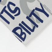 Behinderung/INSichtbarkeit...RSD/CRPS Fleecedecke (Ecke)