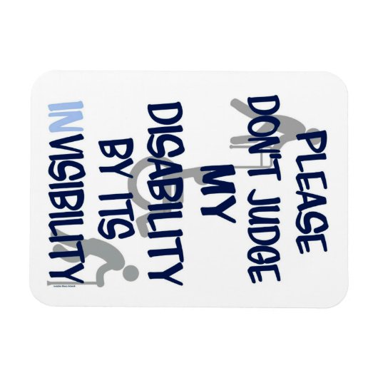 Behinderung/INSichtbarkeit...RSD/CRPS Magnet (Horizontal)