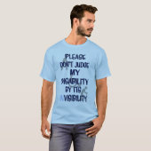 Behinderung/INSichtbarkeit T-Shirt (Vorne ganz)