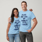 Behinderung/INSichtbarkeit T-Shirt (Unisex)